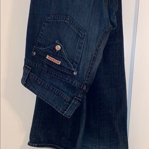 Hudson Boot Cut, Dark Denim Size 30
